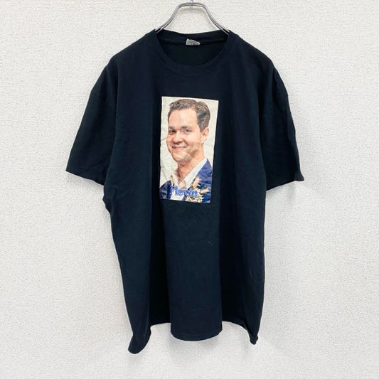 ATC　半袖プリントTシャツ　黒　ブラック　XLサイズ