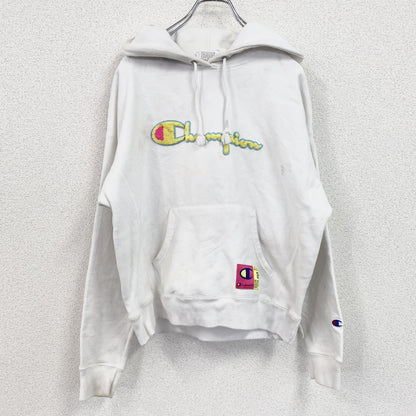 Champion　チャンピオン　リバースウィーブ　スウェットパーカー/フーディー　白　ホワイト　Lサイズ