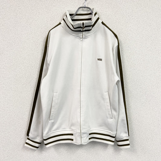 VANS　バンズ　トラックジャケット/ジャージ　白　ホワイト　Mサイズ