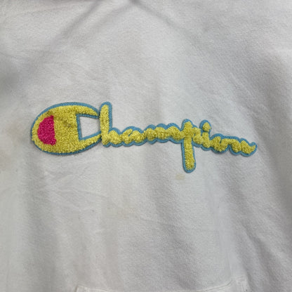 Champion　チャンピオン　リバースウィーブ　スウェットパーカー/フーディー　白　ホワイト　Lサイズ