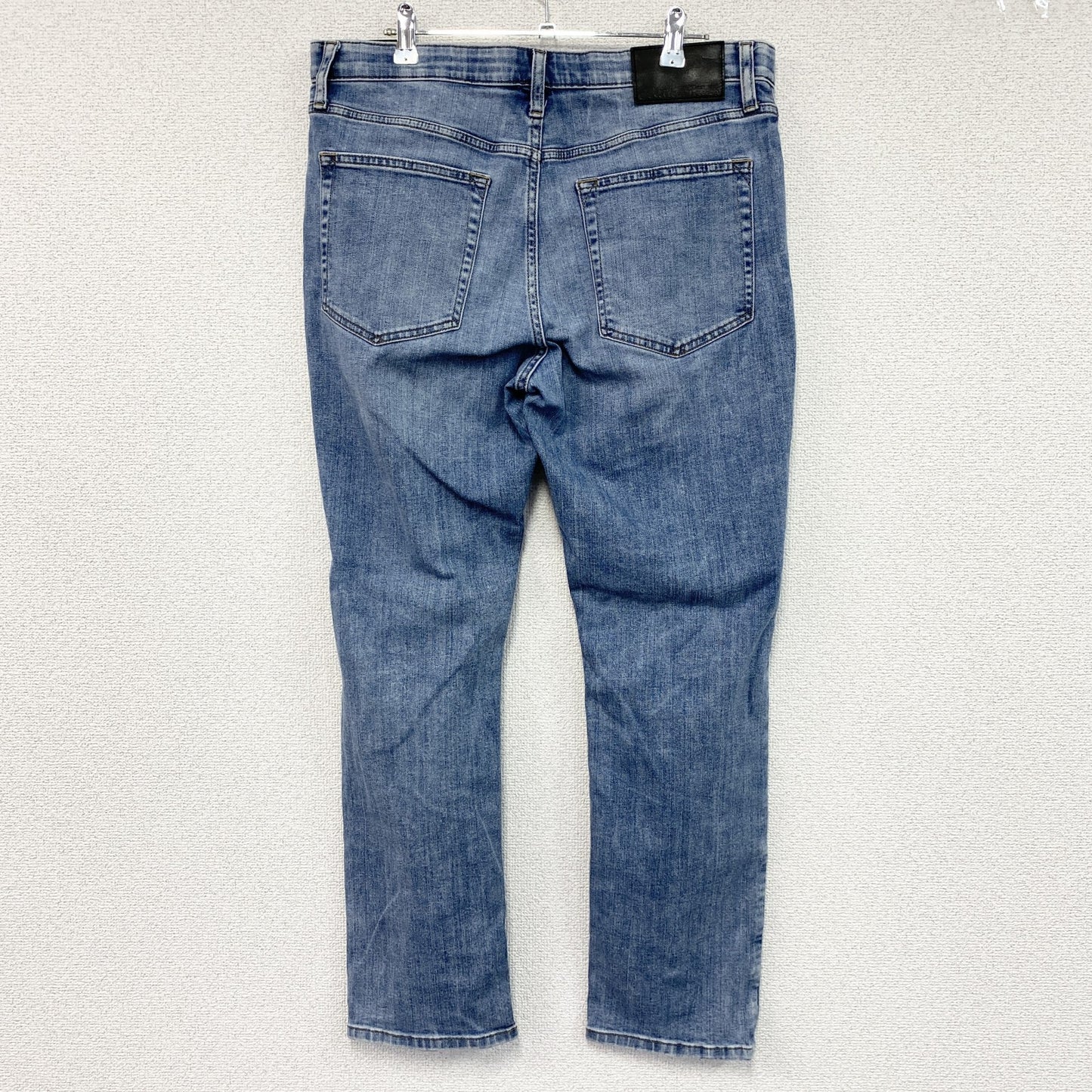Eddie Bauer　エディーバウアー　デニムパンツ/ジーンズ　ジップフライ　鬼ヒゲ　インディゴ　W35サイズ