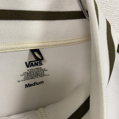 VANS　バンズ　トラックジャケット/ジャージ　白　ホワイト　Mサイズ