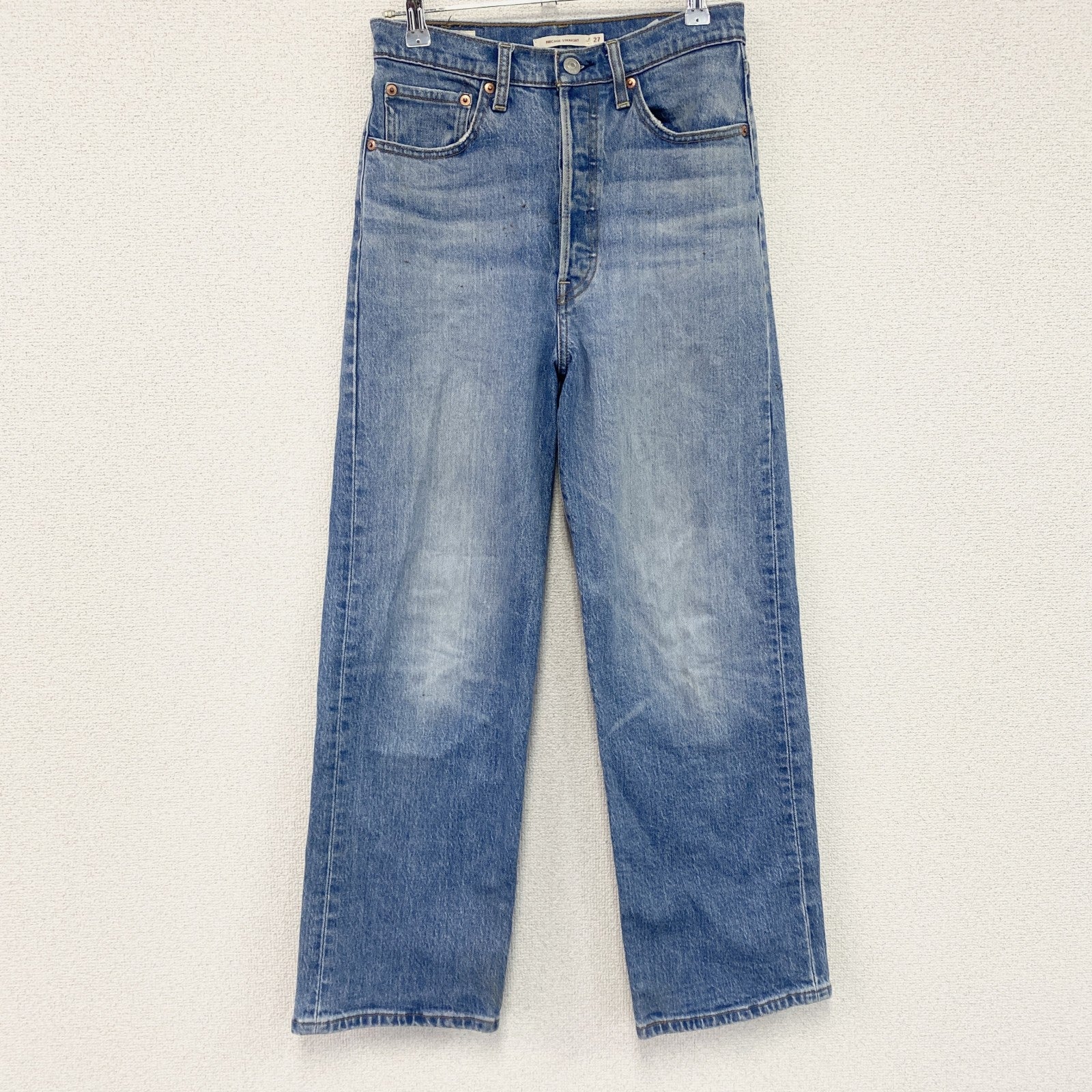 Levi's　リーバイス　デニムパンツ/ジーンズ　ボタンフライ　縦落ち　インディゴ　W27サイズ