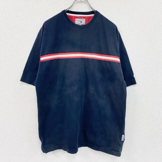 TXT　半袖プリントTシャツ　紺　ネイビー　Lサイズ