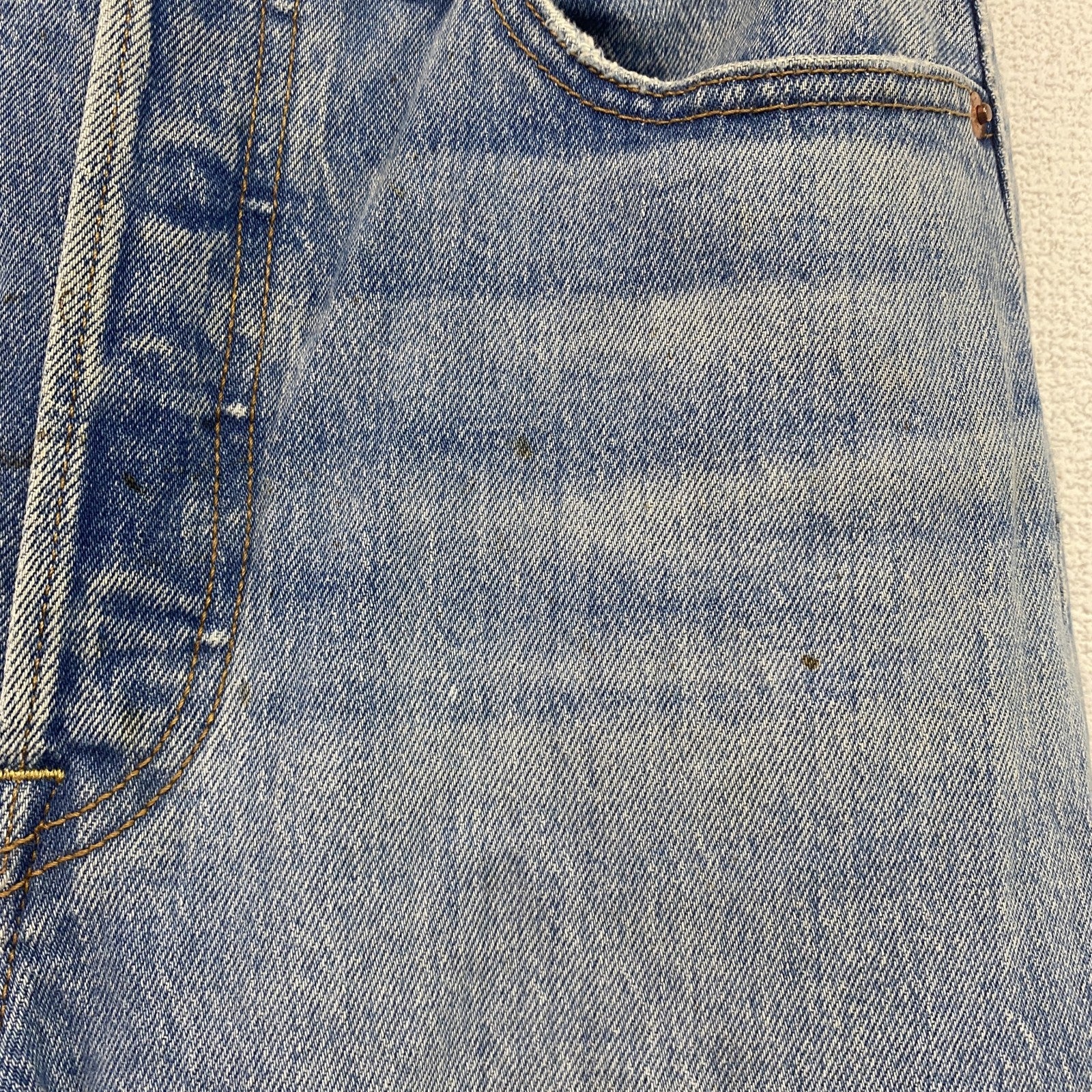 Levi's　リーバイス　デニムパンツ/ジーンズ　ボタンフライ　縦落ち　インディゴ　W27サイズ