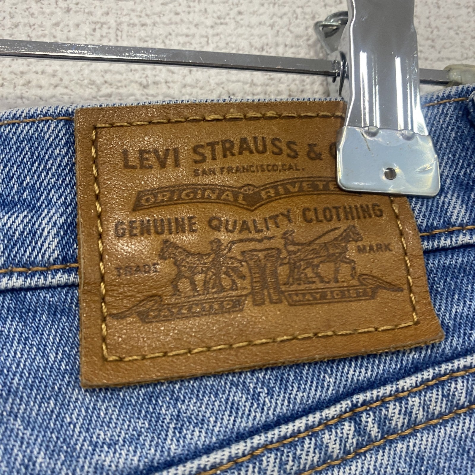 Levi's　リーバイス　デニムパンツ/ジーンズ　ボタンフライ　縦落ち　インディゴ　W27サイズ