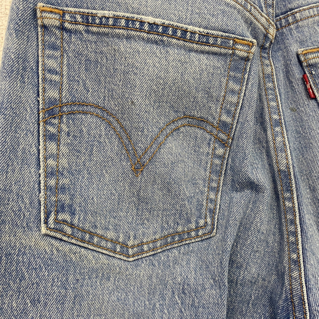 Levi's　リーバイス　デニムパンツ/ジーンズ　ボタンフライ　縦落ち　インディゴ　W27サイズ