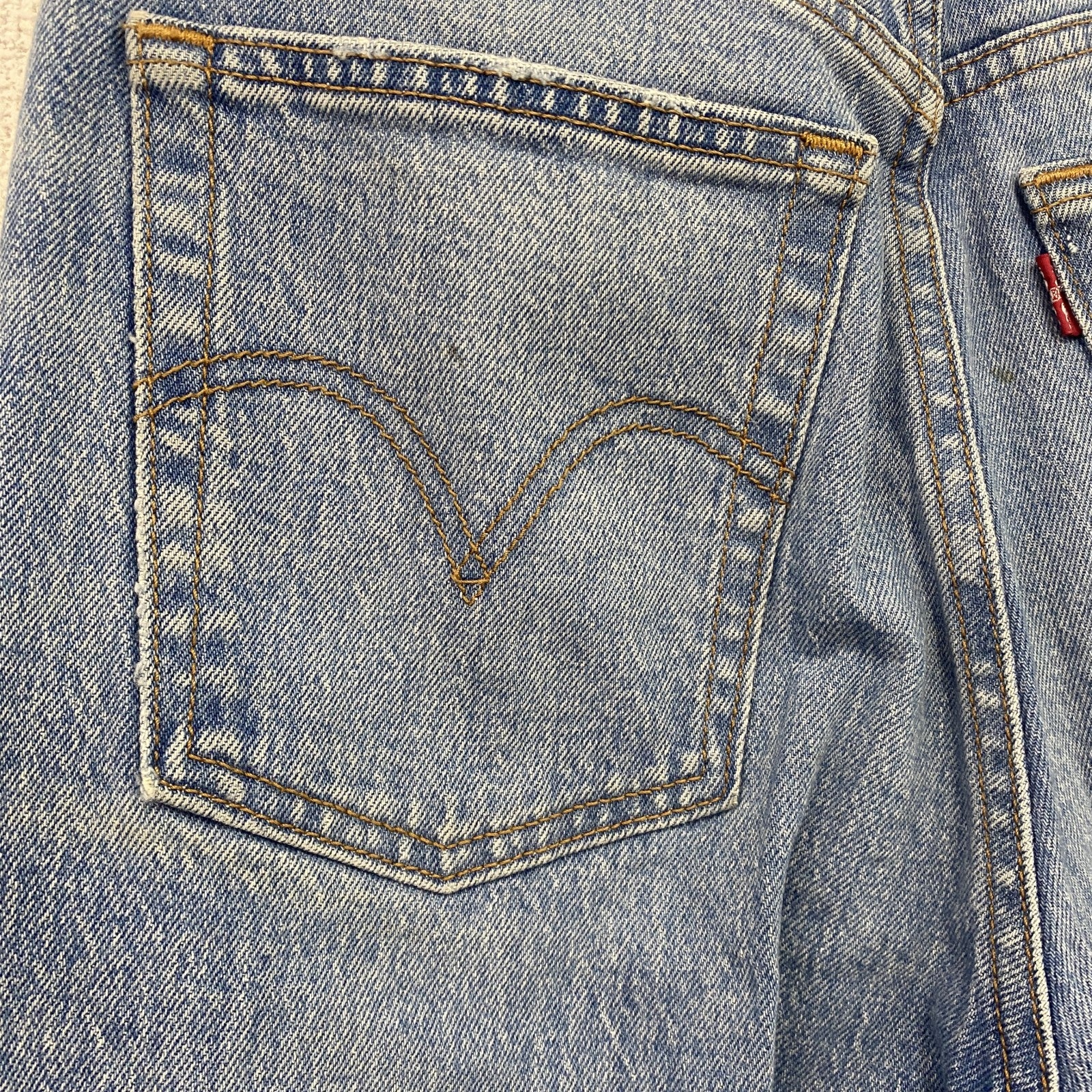 Levi's　リーバイス　デニムパンツ/ジーンズ　ボタンフライ　縦落ち　インディゴ　W27サイズ