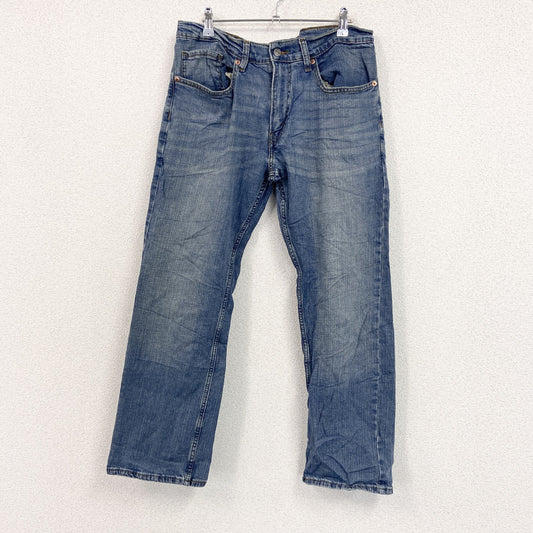 Levi’s　リーバイス　DENIZEN　デニムパンツ/ジーンズ　縦落ち　鬼ヒゲ　ジップフライ　インディゴ　W33サイズ