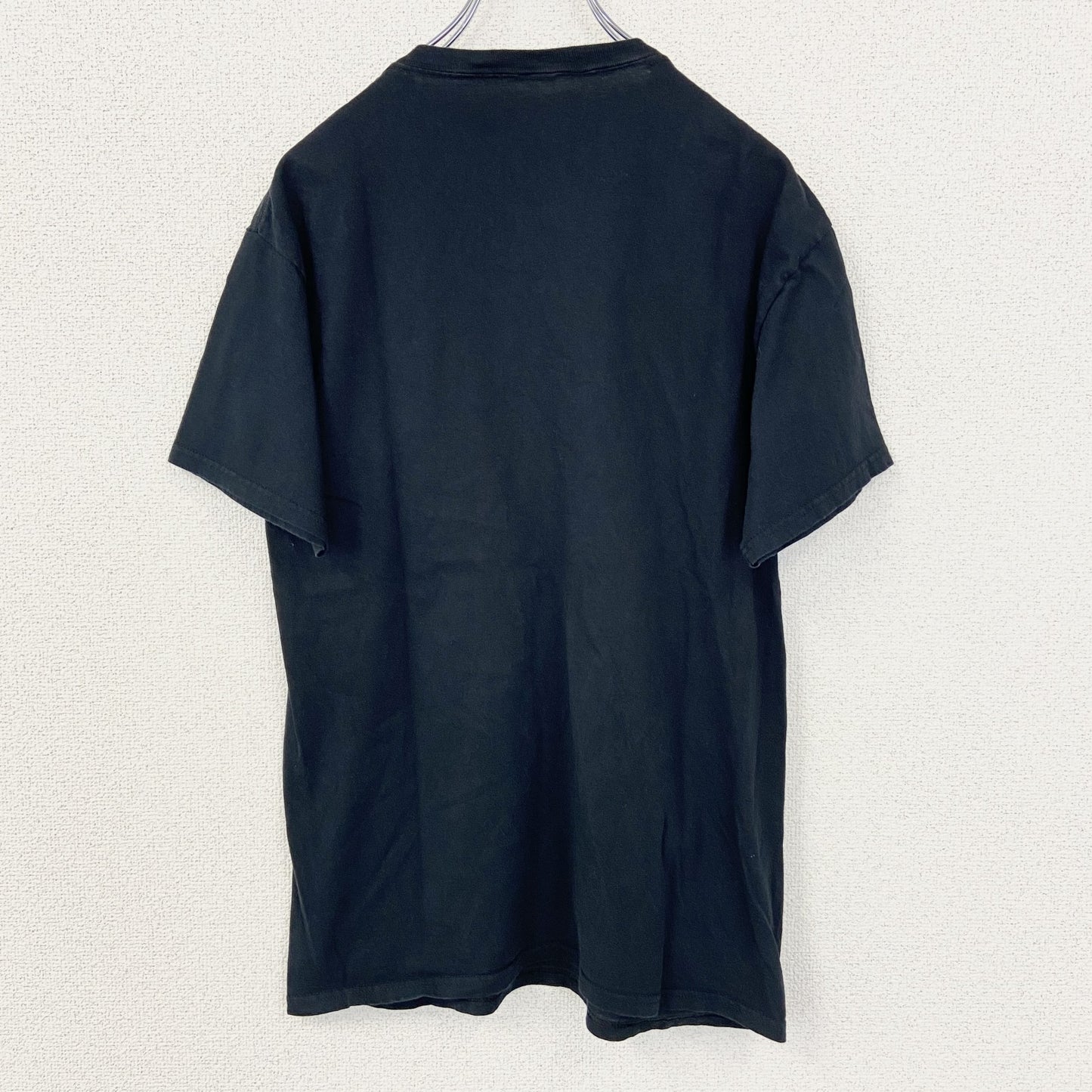 古着 used　AC/DC　エーシー ディーシー　半袖バンドプリントTシャツ　ロゴT　カジュアルデザイン　黒　ブラック　Mサイズ