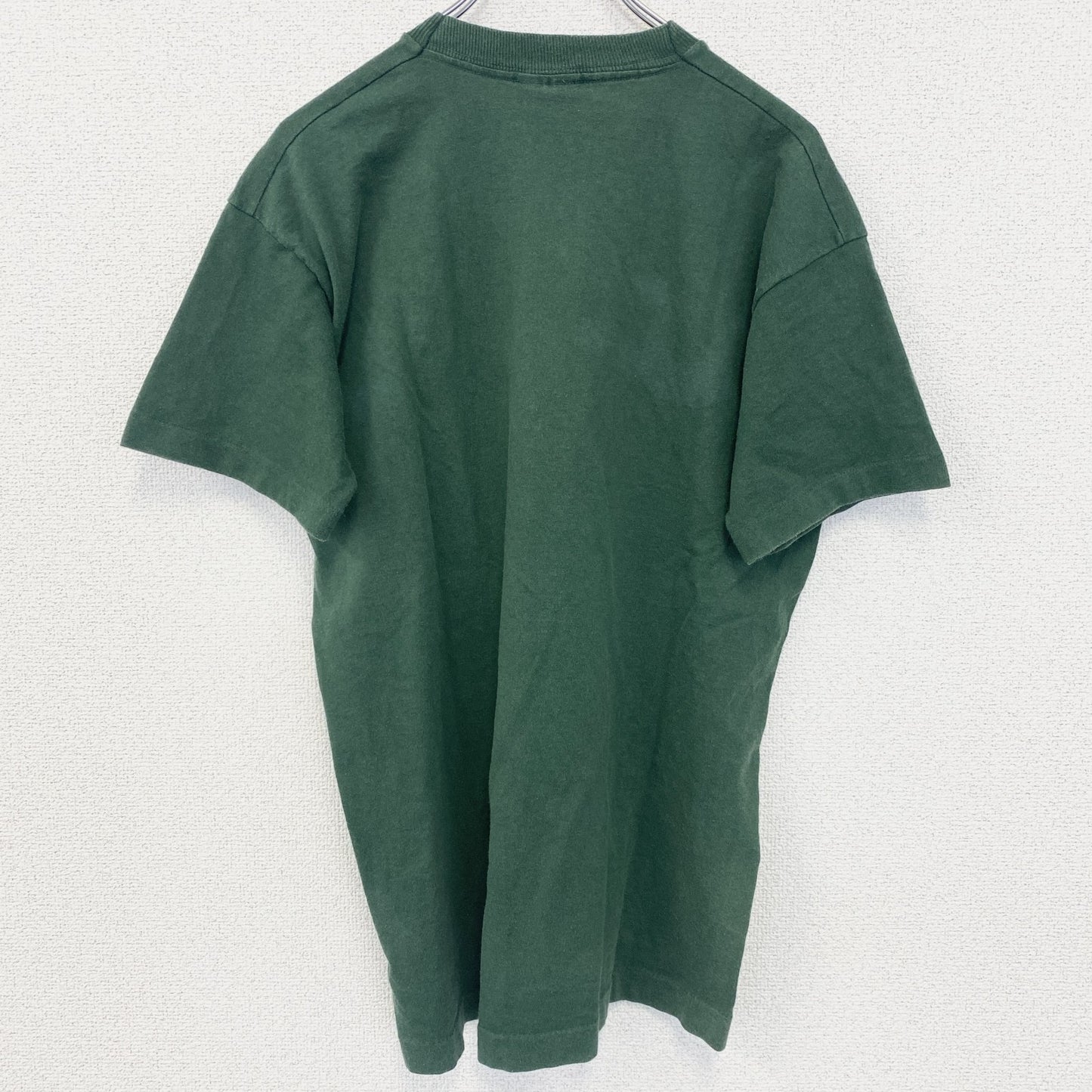 古着 used　SCREENSTARS　半袖プリントTシャツ　ヴィンテージ　シングルステッチ　緑　グリーン　90s　Mサイズ
