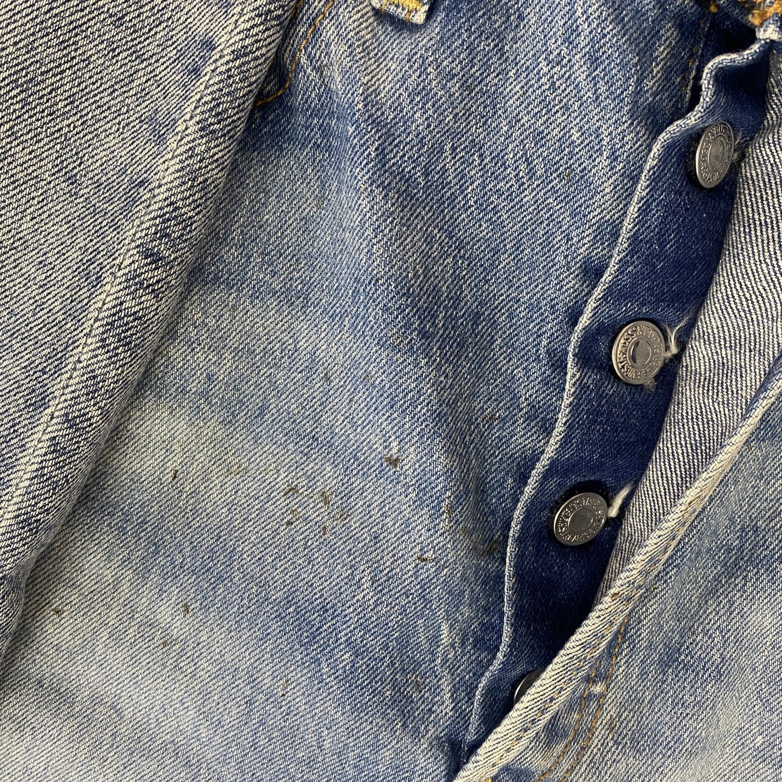 Levi's　リーバイス　デニムパンツ/ジーンズ　ボタンフライ　縦落ち　インディゴ　W27サイズ