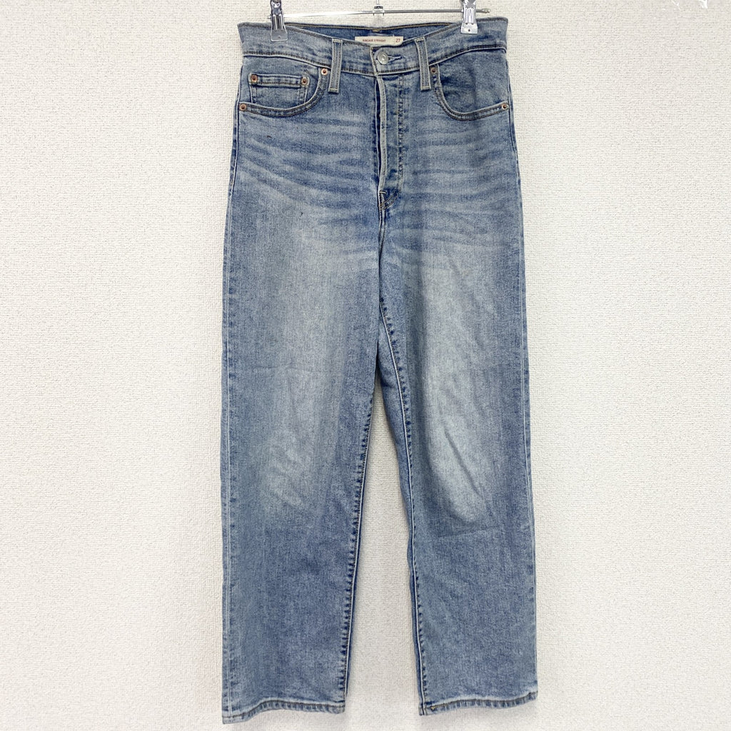 Levi's　リーバイス　デニムパンツ/ジーンズ　ボタンフライ　縦落ち　鬼ヒゲ　インディゴ　W27サイズ