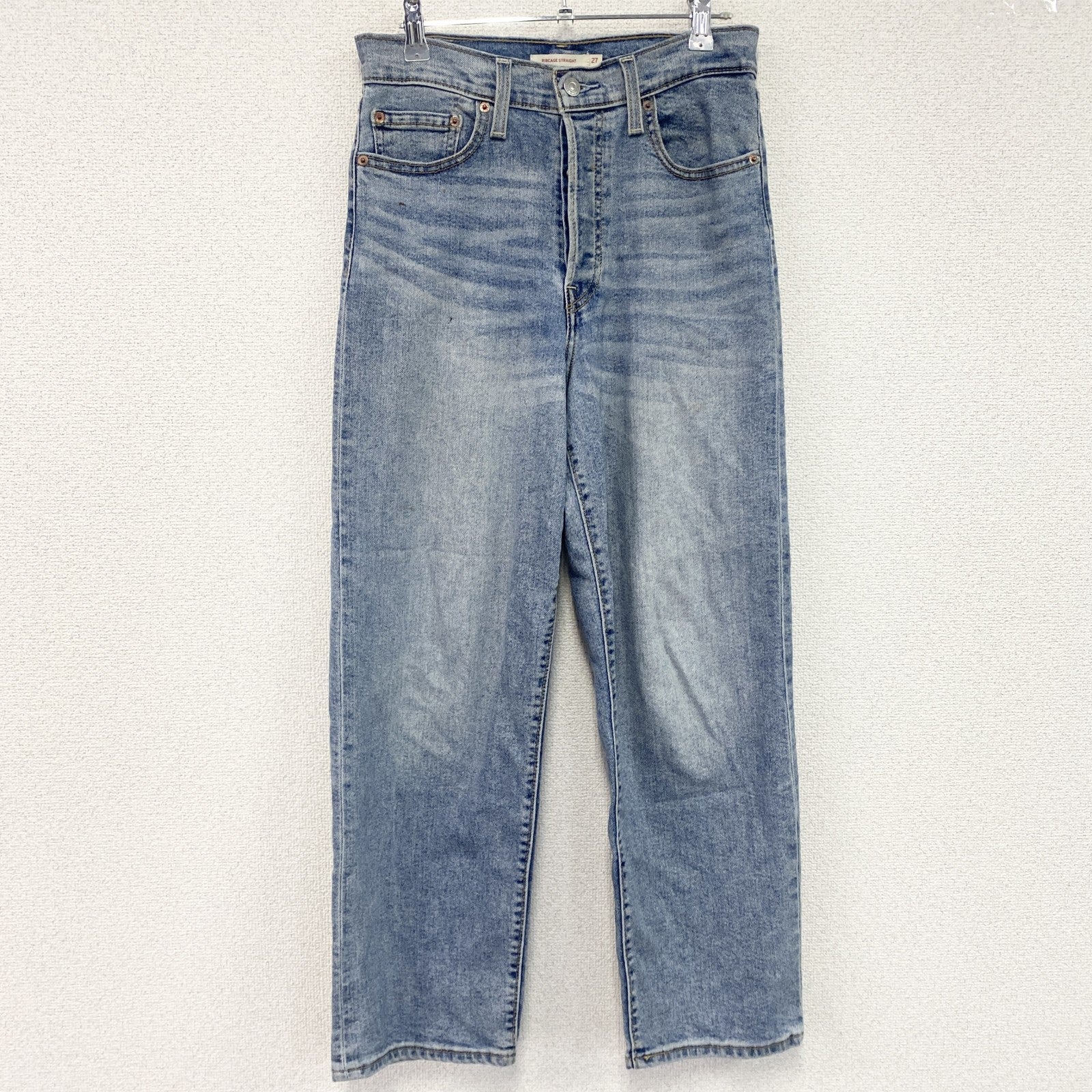 Levi's　リーバイス　デニムパンツ/ジーンズ　ボタンフライ　縦落ち　鬼ヒゲ　インディゴ　W27サイズ