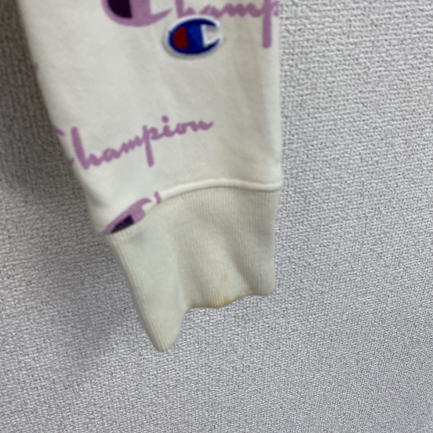 Champion　チャンピオン　リバースウィーブ　スウェットパーカー/フーディー　ヘビーウエイト　現行　アイボリー　Sサイズ