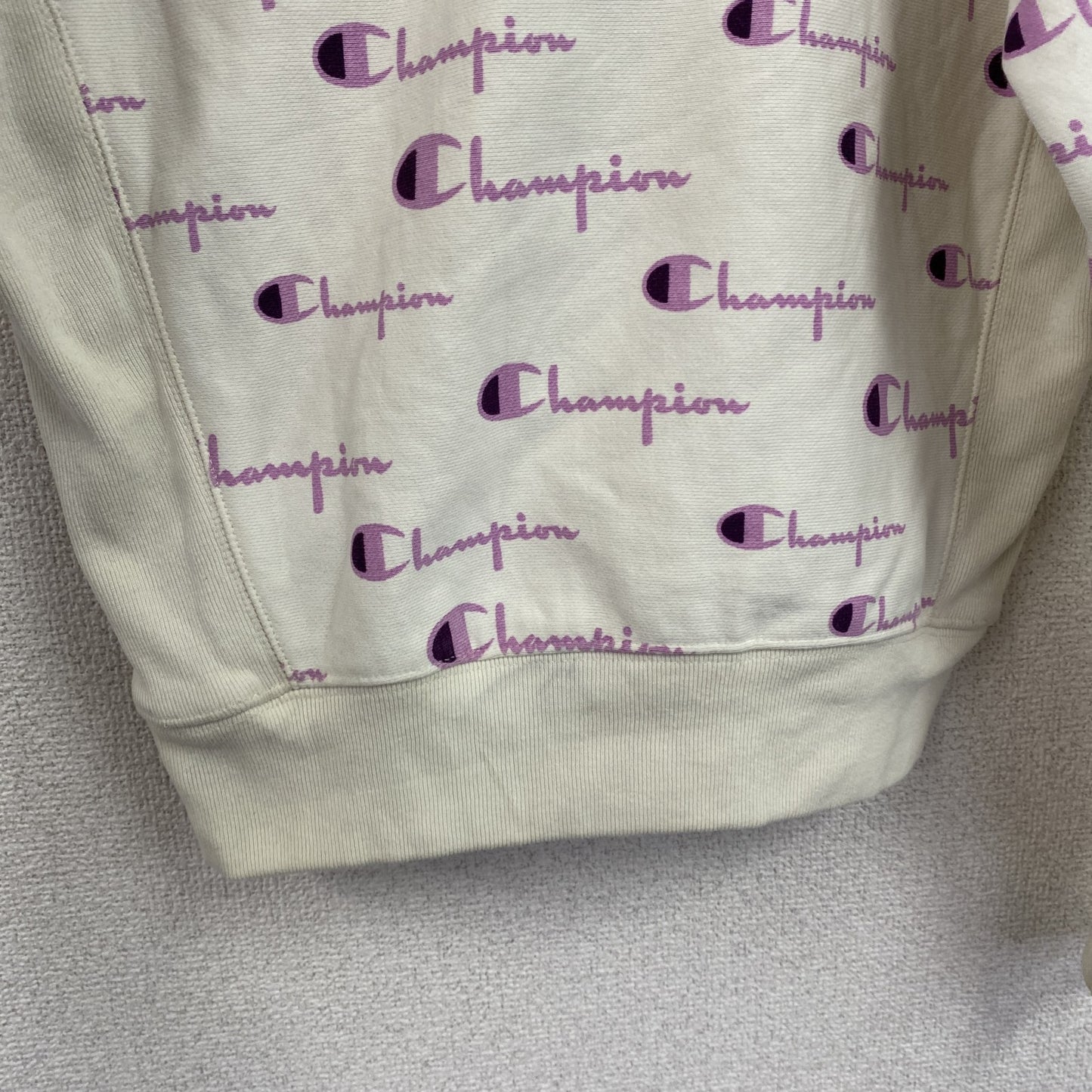 Champion　チャンピオン　リバースウィーブ　スウェットパーカー/フーディー　ヘビーウエイト　現行　アイボリー　Sサイズ