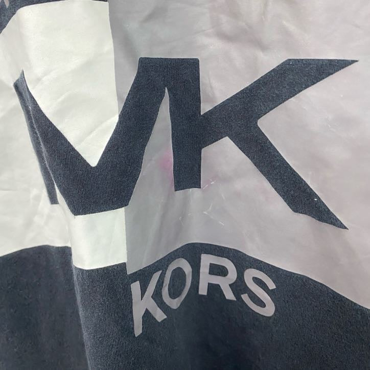 MICHAEL KORS　マイケルコース　半袖プリントTシャツ　黒　ブラック　3XLサイズ