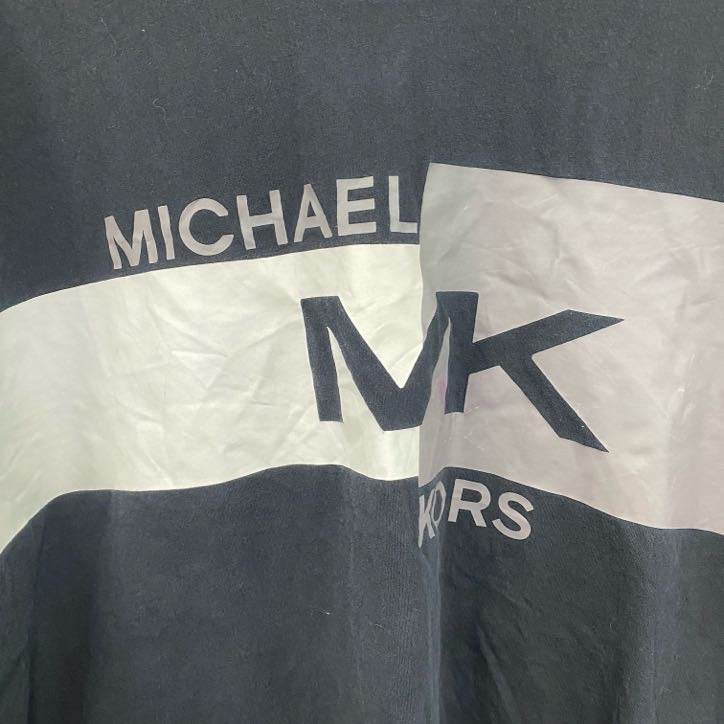 MICHAEL KORS　マイケルコース　半袖プリントTシャツ　黒　ブラック　3XLサイズ
