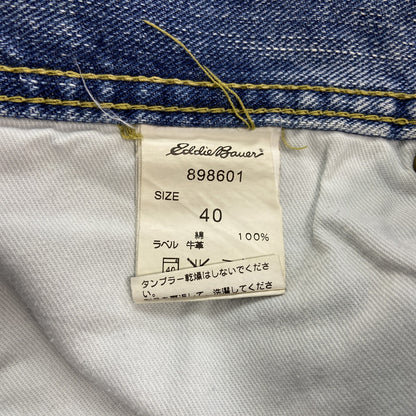 Eddie Bauer　エディーバウアー　デニムパンツ/ジーンズ　ジップフライ　W40サイズ　インディゴ
