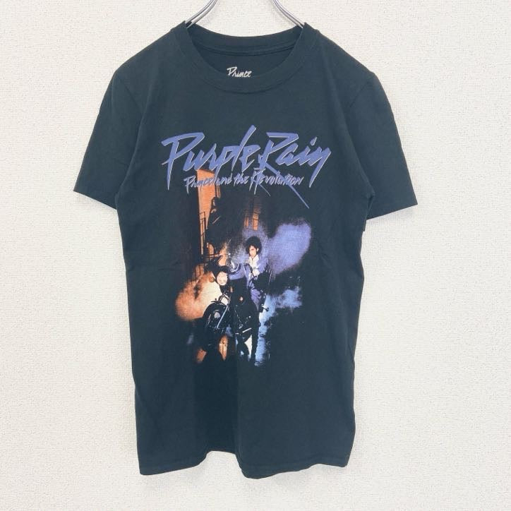 古着 used　Prince　プリンス　半袖アーティストプリントTシャツ　ロゴT　クルーネック　カジュアルデザイン　Sサイズ