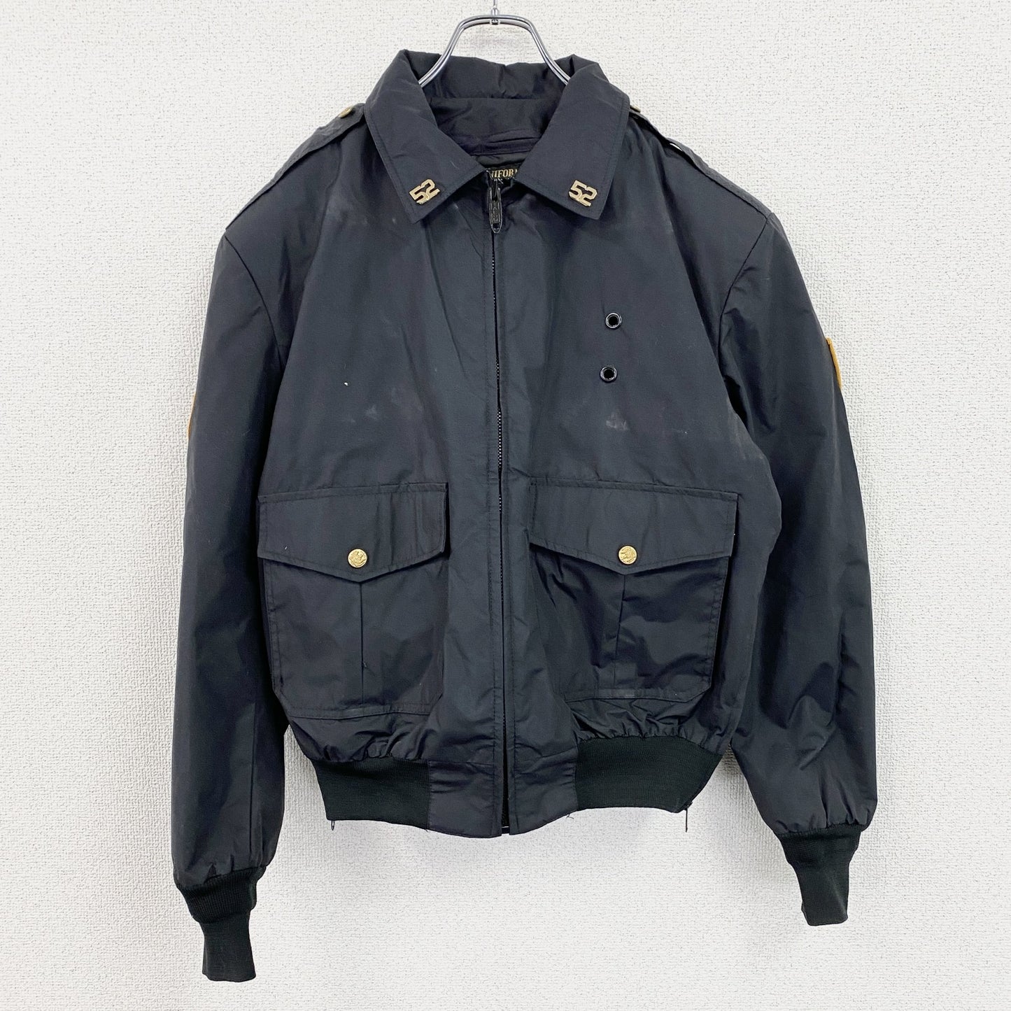 UNIFORMS by PARK COATS　NYPD　ポリスマンジャケット　黒　ブラック