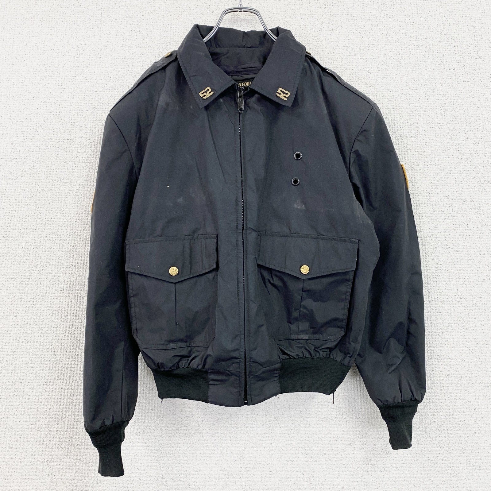 UNIFORMS by PARK COATS　NYPD　ポリスマンジャケット　黒　ブラック