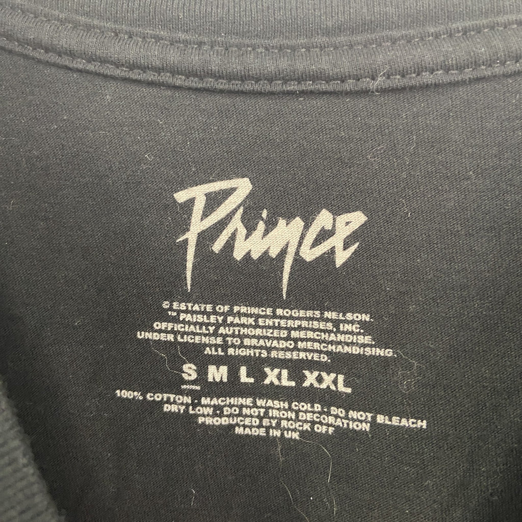 古着 used　Prince　プリンス　半袖アーティストプリントTシャツ　ロゴT　クルーネック　カジュアルデザイン　Sサイズ