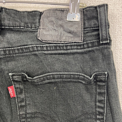 Levi’s　リーバイス　511　ブラックデニムパンツ/ジーンズ　ジップフライ　黒　ブラック　W31サイズ
