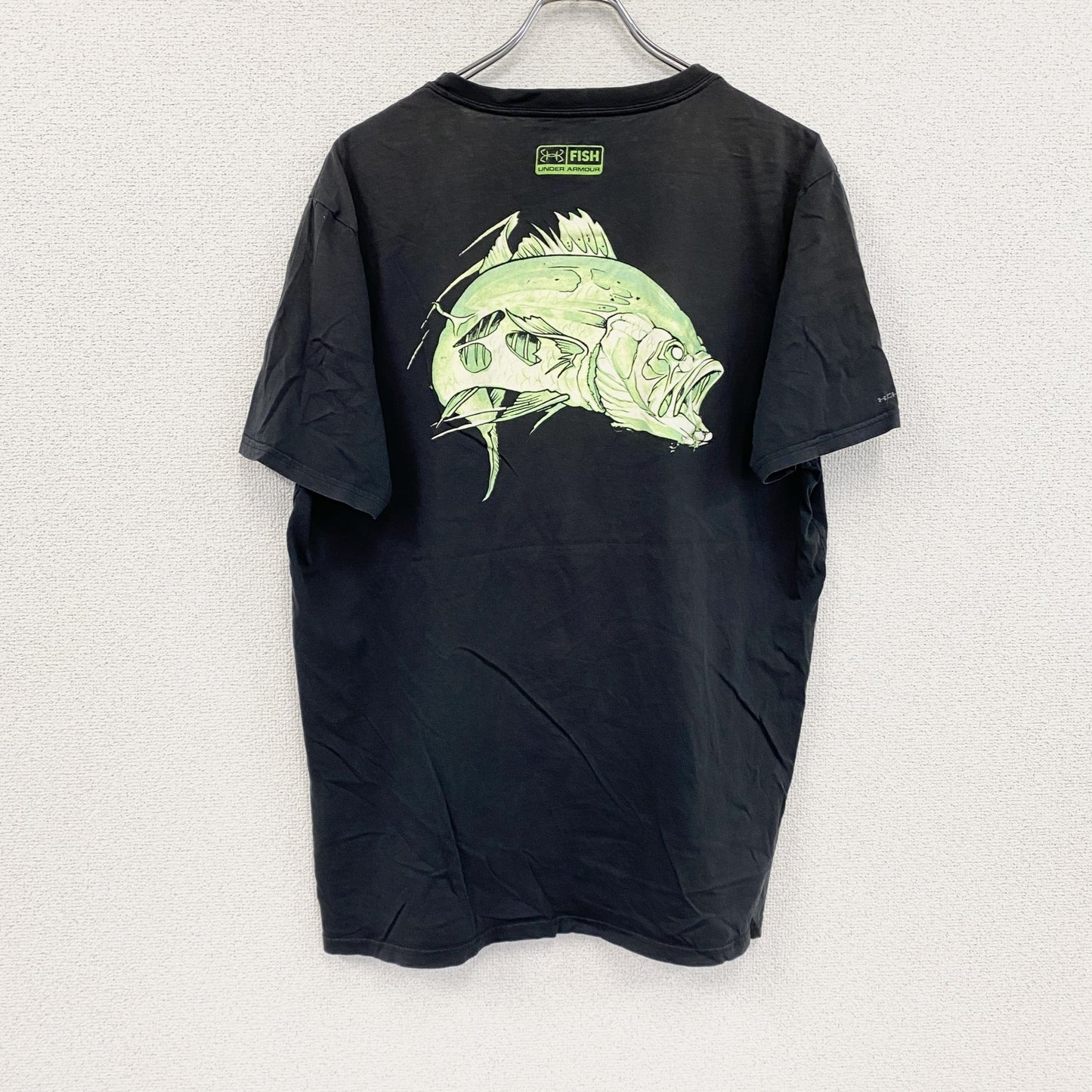 Under Armour　アンダーアーマー　半袖プリントTシャツ　黒　ブラック