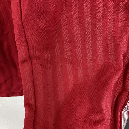 adidas　アディダス　トラックパンツ　ジャージパンツ　赤　レッド　Mサイズ