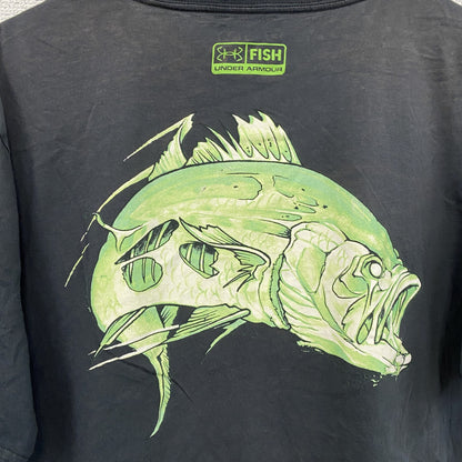 Under Armour　アンダーアーマー　半袖プリントTシャツ　黒　ブラック