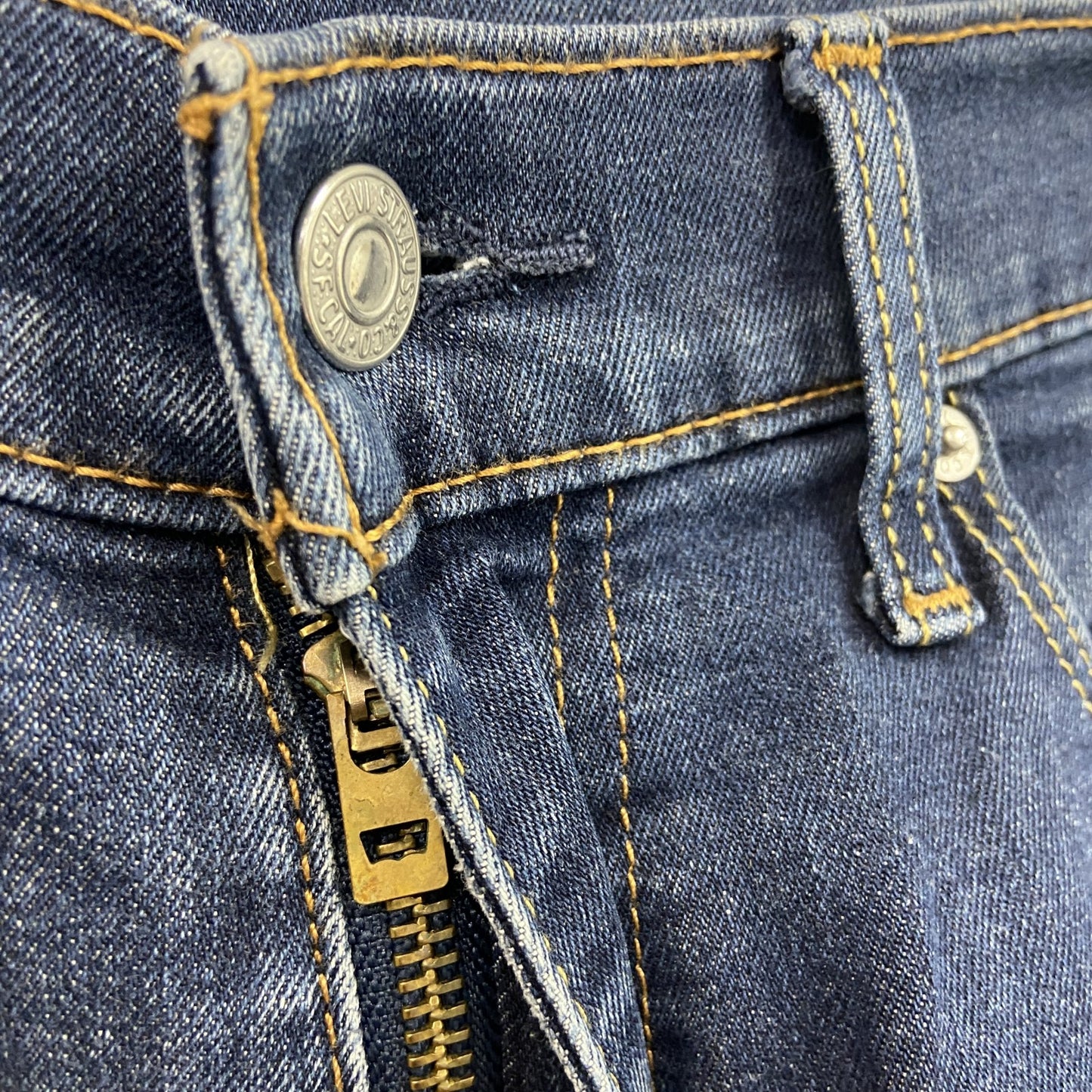 Levi's　リーバイス　511　デニムパンツ/ジーンズ　ジップフライ　インディゴ　W30サイズ