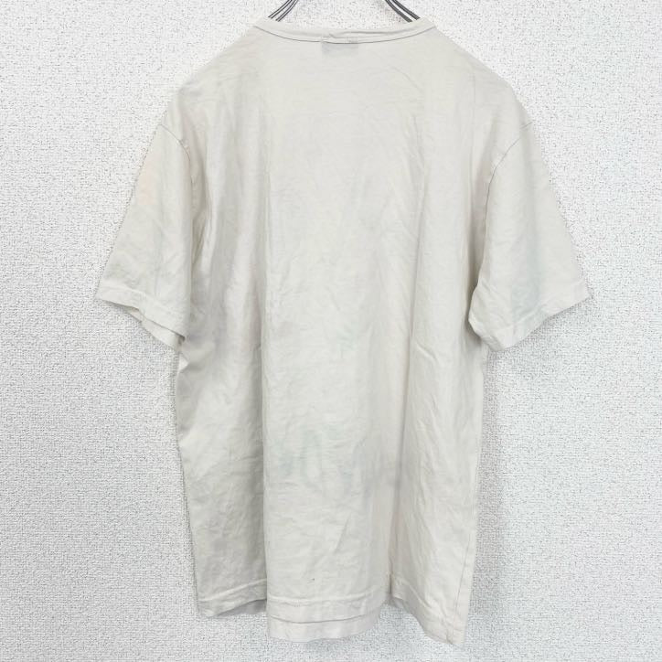 古着 used　半袖プリントTシャツ　WALK IN RONDON ハイカットスニーカー　レトロ　白　ホワイト　Lサイズ