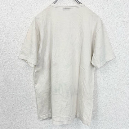 古着 used　半袖プリントTシャツ　WALK IN RONDON ハイカットスニーカー　レトロ　白　ホワイト　Lサイズ
