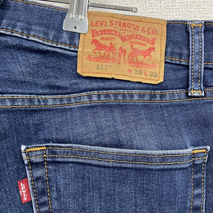 Levi's　リーバイス　511　デニムパンツ/ジーンズ　ジップフライ　インディゴ　W30サイズ