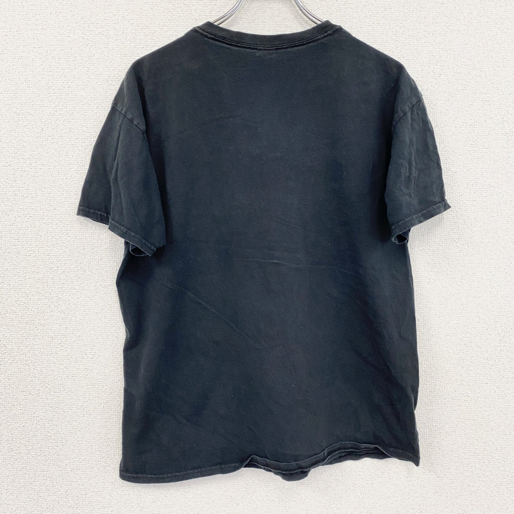 GILDAN　ギルダン　半袖プリントTシャツ　黒　ブラック　Lサイズ