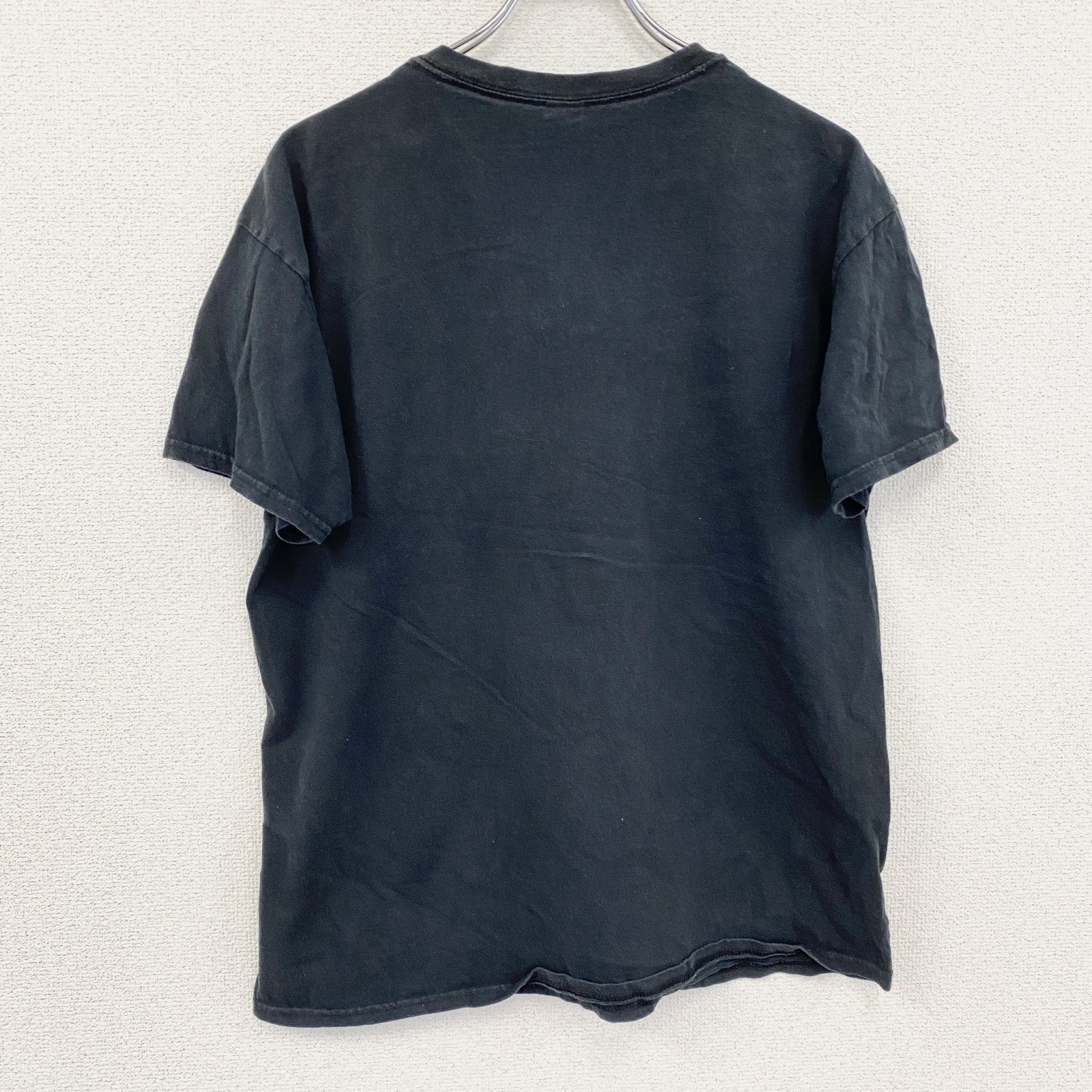 GILDAN　ギルダン　半袖プリントTシャツ　黒　ブラック　Lサイズ