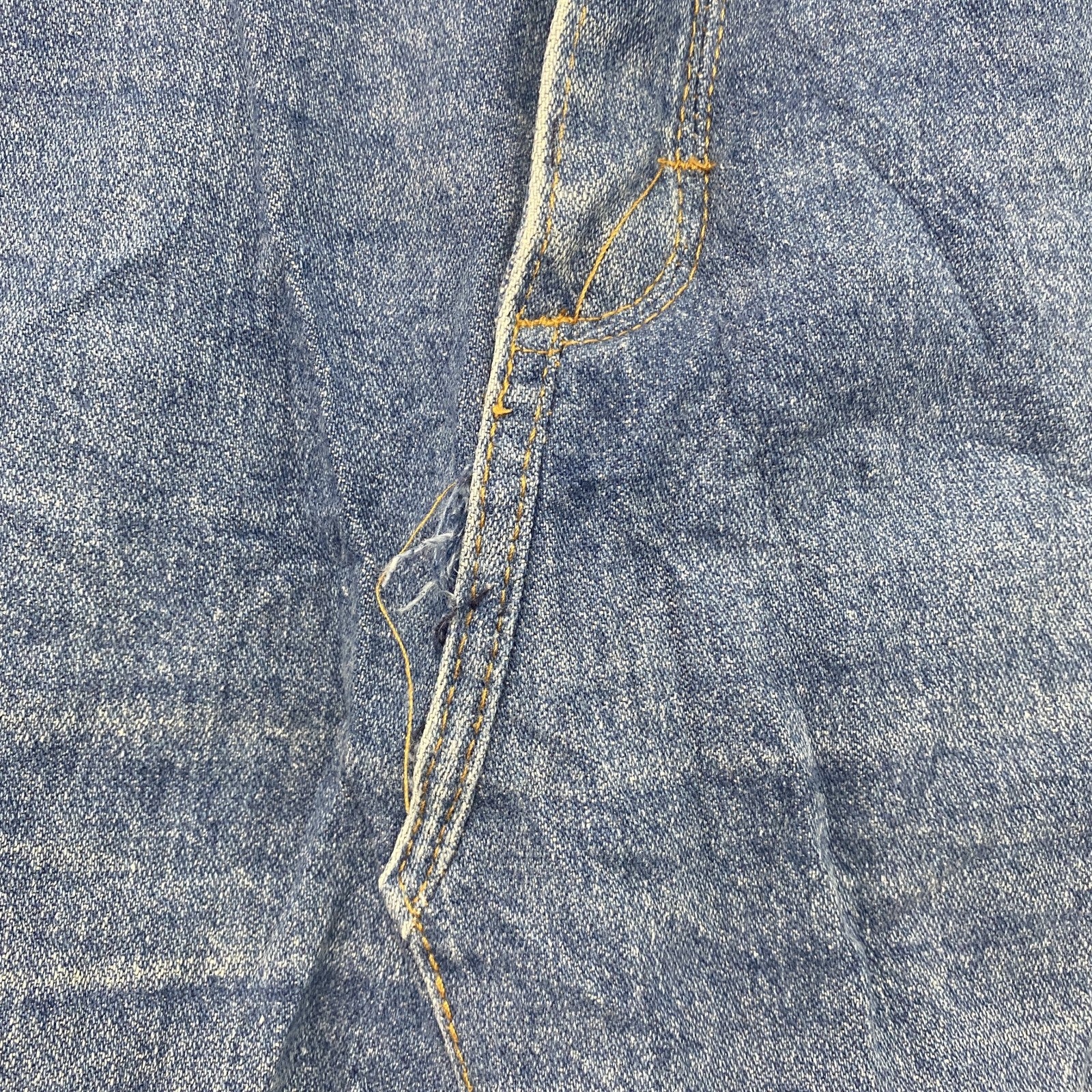Wrangler　ラングラー　デニムスカート/タイトスカート　ショート丈　インディゴ　38サイズ　