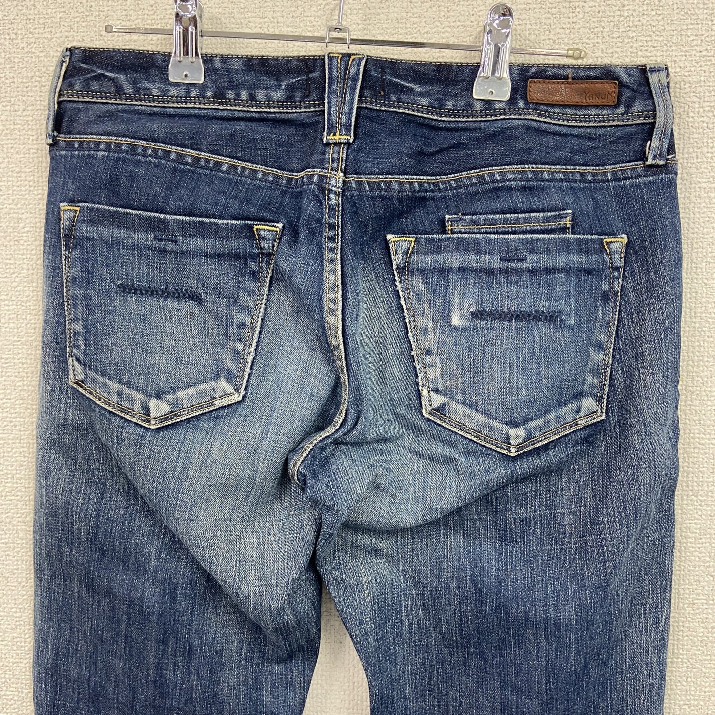 YANUK　ヤヌーク　デニムパンツ/ジーンズ　ジップフライ　インディゴ　W24サイズ