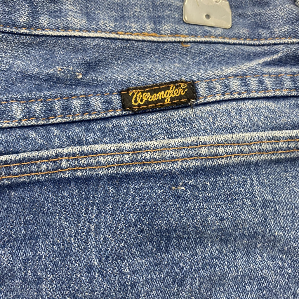 Wrangler　ラングラー　デニムスカート/タイトスカート　ショート丈　インディゴ　38サイズ　