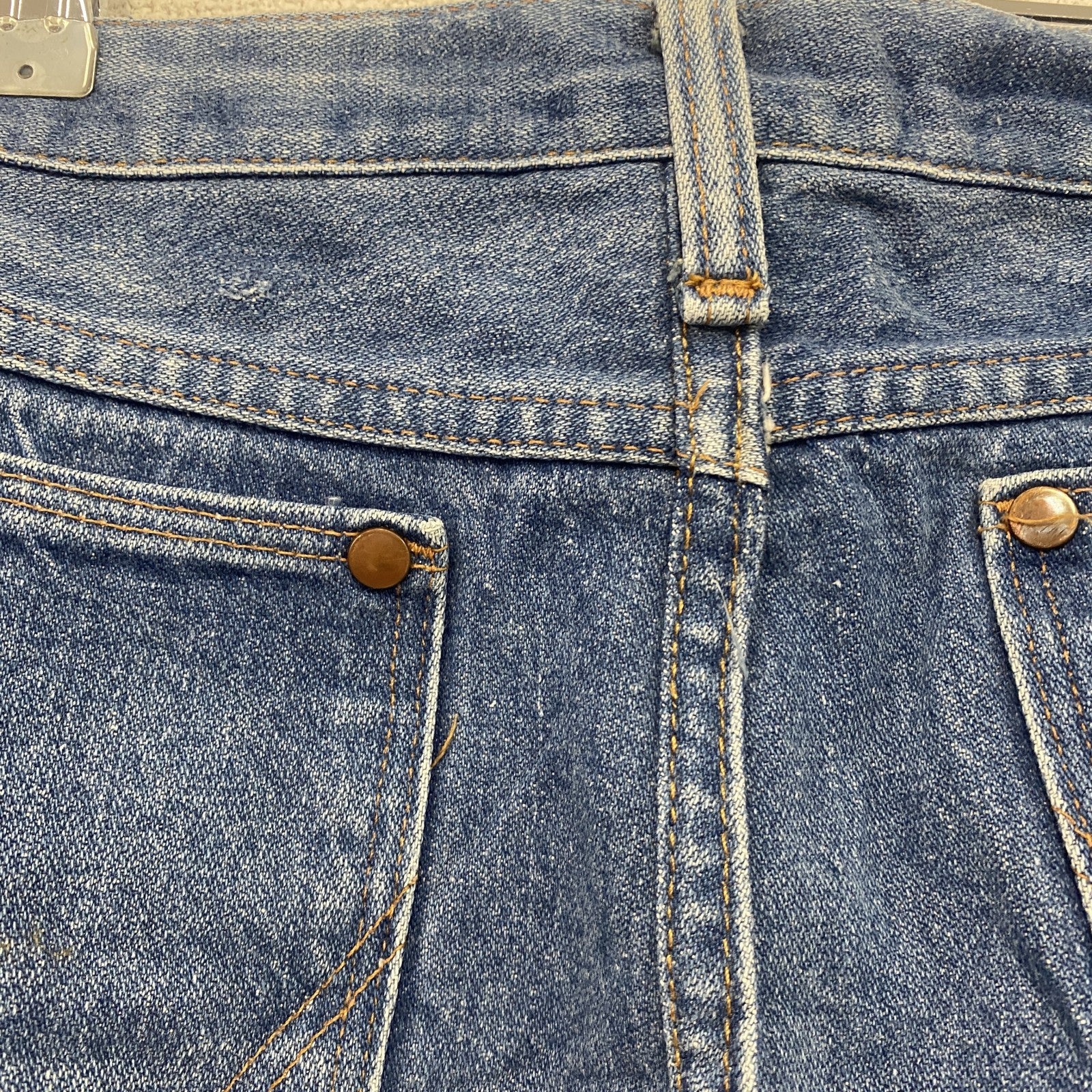 Wrangler　ラングラー　デニムスカート/タイトスカート　ショート丈　インディゴ　38サイズ　