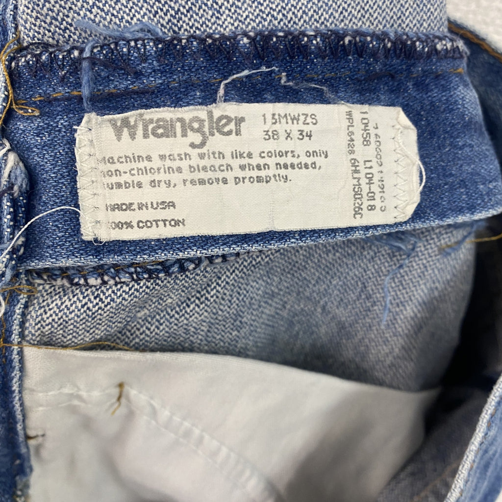 Wrangler　ラングラー　デニムスカート/タイトスカート　ショート丈　インディゴ　38サイズ　
