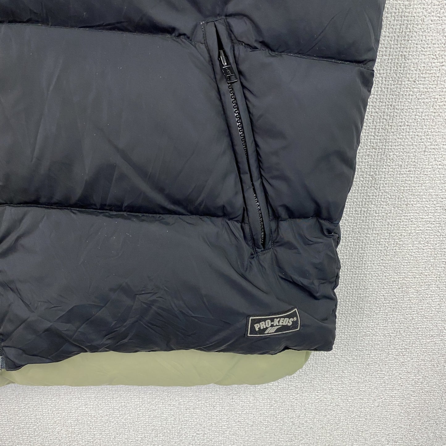 PRO-KEDS　プロケッズ　フルジップダウンベスト　黒　ブラック　3Lサイズ