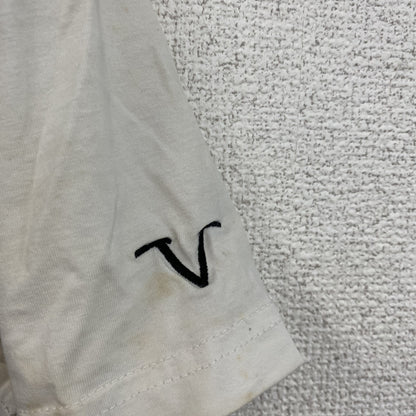 19V69 ITALIA　半袖プリントTシャツ　アニマルT　ライオン　白　ホワイト　Sサイズ