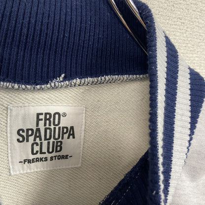 FREAK'S STORE　FRO SPA DUPA CLUB　ハーフジップトレーナー　霜降りグレー　XLサイズ