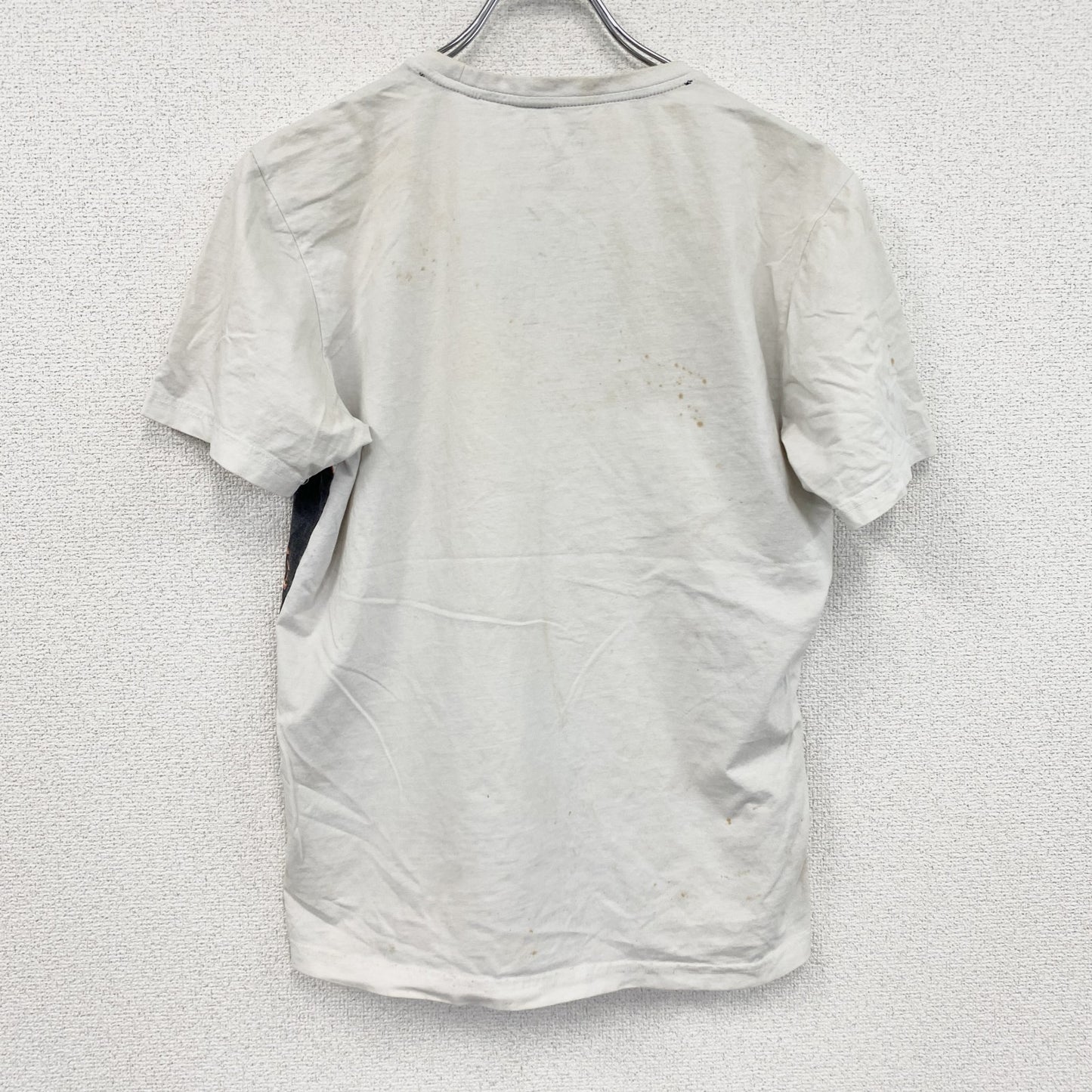 19V69 ITALIA　半袖プリントTシャツ　アニマルT　ライオン　白　ホワイト　Sサイズ