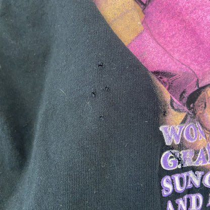 古着 used　GILDAN ギルダン　半袖プリントTシャツ　キャデラック　エルドラド　クルーネック　レトロ　黒　XLサイズ