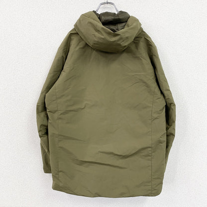 UNIQLO　ユニクロ　ハイブリッドダウンパーカ　ダウン90%　比翼仕立て　カーキ　Lサイズ