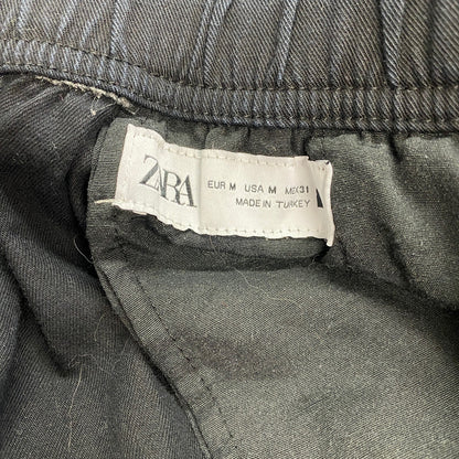 ZARA　ザラ　イージーパンツ　黒　ブラック　Mサイズ