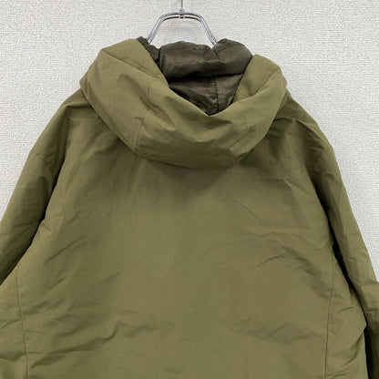 UNIQLO　ユニクロ　ハイブリッドダウンパーカ　ダウン90%　比翼仕立て　カーキ　Lサイズ